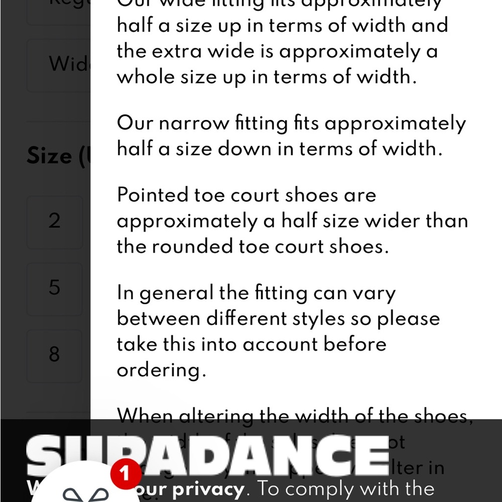 Supadance Ballroom Practice Shoes Sandals Size 5 wide - Picture 10 of 10